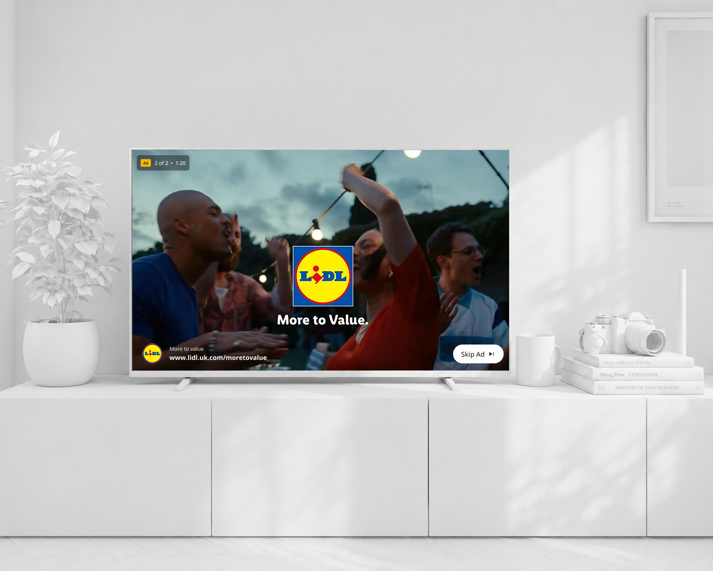 CTV ad preview